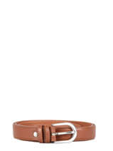 Ceinture Petit prix cuir Marron belt 25