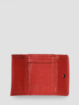 Leather Marina Wallet Katana Red marina 753031-vue-porte