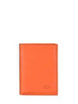 Wallet Leather Katana Orange marina 753096