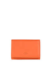Leather Marina Wallet Katana Orange marina 753078