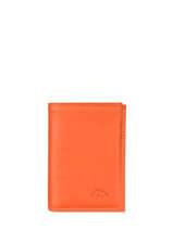 Card Holder Marina Leather Katana Orange marina 753038