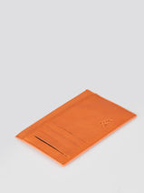 Card Holder Marina Leather Katana Orange marina 753001-vue-porte