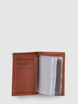 Card Holder Marina Leather Katana Brown marina 753038-vue-porte