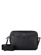 Leather Sartorial Crossbody Bag Montblanc Black sartorial 128564