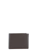Wallet Leather Yves renard Brown foulonne 2372