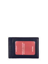 Wallet Leather Hexagona Blue soft 227143