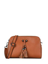 Leather Caviar Crossbody Bag Milano Brown caviar CA21101