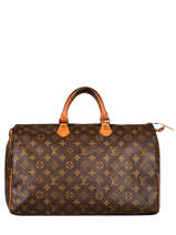 Preloved Louis Vuitton Handbag Speedy 40 Monogram Brand connection Brown louis vuitton 279