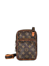 Preloved Louis Vuitton Crossbody Bag Mini Amazone Monogram Brand connection Brown louis vuitton AAR4816