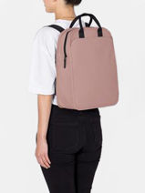 Alison Backpack Ucon acrobatics Pink backpack ALISON-vue-porte