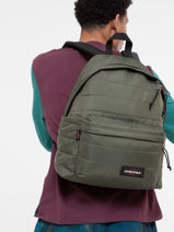 Backpack 1 Compartment Eastpak puffered K620PUF-vue-porte