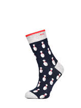 Socks Liam Garance Cabaia Blue socks GAR-vue-porte