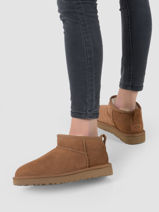Bottes Classic Ultra Mini Ugg Marron women 1116109-vue-porte