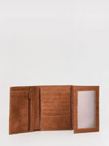Leather Joseph Marco Wallet Arthur & aston Brown marco 424-vue-porte