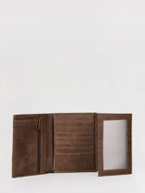 Leather Joseph Wallet Arthur & aston Brown marco 424-vue-porte