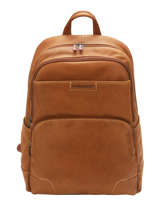 Leather Joseph Business Backpack Arthur & aston Brown marco 16
