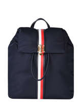 Sac à Dos Elevated Tommy hilfiger Bleu relaxed AW10921