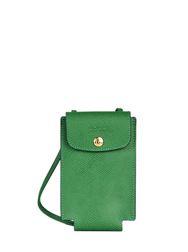 Longchamp Epure Ipod case / cd holder Green