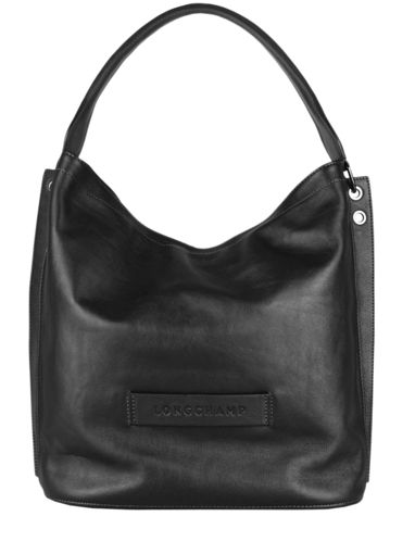 Longchamp Longchamp 3d Hobo bag Black