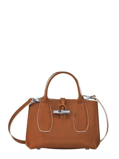 Longchamp Roseau luxe Handbag Brown