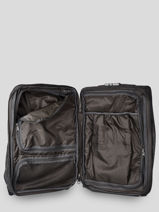 Valise Cabine Double Tranverz Eastpak Gris authentic luggage EK0A5B87-vue-porte