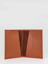 Longchamp Le foulonn� Etui passeport Marron-vue-porte