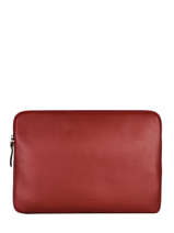 Leather 13" Flandres Laptop Cover Etrier Red flandres EFLA8833