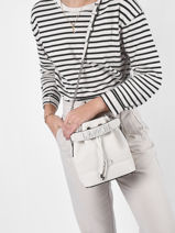 Sac Seau S Ninon Cuir Lancel Beige ninon A10922-vue-porte