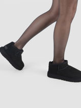 Boots classic ultra mini en cuir-UGG-vue-porte