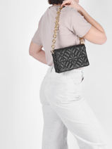 Couture Quilted Shoulder Bag Miniprix Beige couture R1625-vue-porte