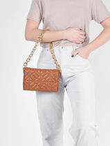 Couture Quilted Shoulder Bag Miniprix Beige couture R1625-vue-porte