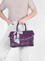 Couture Top-handle Bag Miniprix Violet couture DQ8617-vue-porte