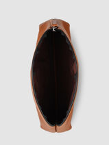 Leather Madras Pouch Etrier Brown madras EMAD753-vue-porte