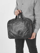 Porte Documents (main) Et Sac  Dos Arthur & aston Noir marco 5-vue-porte