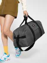 Cabin Duffle Bag Authentic Luggage Eastpak Gray authentic luggage K78D-vue-porte
