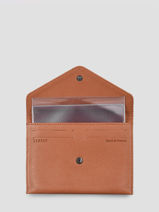 Leather Document Holder Madras Etrier Brown madras EMAD054-vue-porte