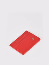 Porte-cartes Madras Cuir Etrier Rouge madras EMAD011-vue-porte