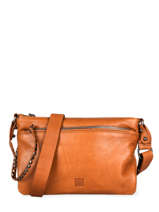 Shoulder Bag Natural Leather Biba natural BET3L