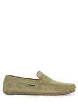 Moccasins in leather-TOMMY HILFIGER