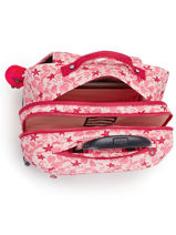 Wheeled Backpack New Storia Kipling Pink back to school / pbg PBGI5368-vue-porte