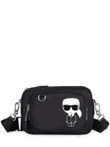 Belt Bag/crossbody Bag K Ikonik Karl lagerfeld Black k ikonic 220W3057