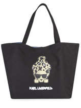K Karlimals Tote Bag Karl lagerfeld Black k karlimals 220W3075