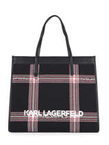 K Skuare Tote Bag Karl lagerfeld Black k skuare 220W3025