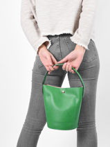 Longchamp Epure Handbag Green-vue-porte