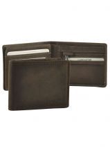 Portefeuille Soft Vintage Cuir Lancaster Marron soft vintage homme 120-11