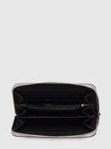 Leather Mirage Wallet Milano Violet mirage MI18115N-vue-porte
