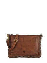 Leather Crossbody Bag Heritage Biba Brown heritage POR2L