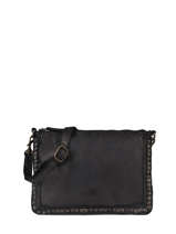 Leather Crossbody Bag Heritage Biba Black heritage POR2L