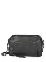 Shoulder Bag Pop Leather Basilic pepper Black pop - 00BPOC45
