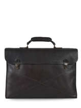 Briefcase Paul marius Black vintage LUNDI